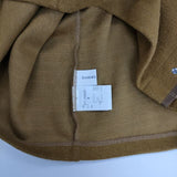 HUMAN WOMAN ウォッシャブルミルドジャージカットソー カーディガン 22AW ブラウン レディース ヒューマンウーマン【中古】5-1019T∞