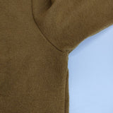 HUMAN WOMAN ウォッシャブルミルドジャージカットソー カーディガン 22AW ブラウン レディース ヒューマンウーマン【中古】5-1019T∞