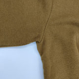 HUMAN WOMAN ウォッシャブルミルドジャージカットソー カーディガン 22AW ブラウン レディース ヒューマンウーマン【中古】5-1019T∞