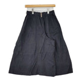 Pal'las Palace リネン ガウチョ キュロット パンツ ネイビー レディース パラスパレス【中古】5-0602M∞