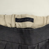 Pal'las Palace リネン ガウチョ キュロット パンツ ネイビー レディース パラスパレス【中古】5-0602M∞