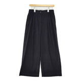 liflattie ships 333-14-0079 ポリエステルストレッチ イージー パンツ ブラック レディース リフラティ シップス【中古】5-1019T∞