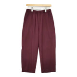 sawa takai ウール イージー パンツ ワインレッド レディース サワタカイ【中古】5-1019T∞