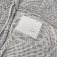 v::room 日本製 コットン ニット スキッパー パーカー グレー レディース ヴイルーム【中古】5-0915M∞