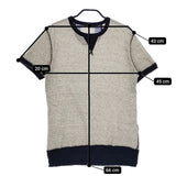 v::room コットン M 半袖Ｔシャツ カットソー グレー レディース ヴイルーム【中古】5-0528S∞