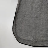 TICCA 千鳥格子 ウール ハーフボタン プルオーバー ワンピース ブラック ホワイト レディース ティッカ【中古】5-1019T∞