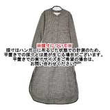 TICCA 千鳥格子 ウール ハーフボタン プルオーバー ワンピース ブラック ホワイト レディース ティッカ【中古】5-1019T∞