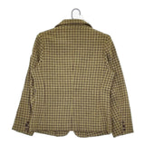 45R/45rpm コットンツイードの四角ジャケット 定価110000円 カーキ グリーン レディース フォーティーファイブアールピーエム【中古】5-0513M♪