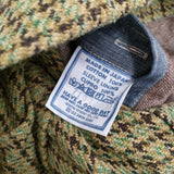 45R/45rpm コットンツイードの四角ジャケット 定価110000円 カーキ グリーン レディース フォーティーファイブアールピーエム【中古】5-0513M♪