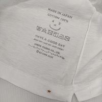 45R/45rpm ウマッコ刺繍の90845星Tシャツ 定価15400円 長袖Ｔシャツ カットソー ロンＴ ホワイト レディース フォーティーファイブアールピーエム【中古】5-0915M∞