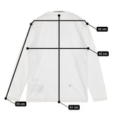 45R/45rpm ウマッコ刺繍の90845星Tシャツ 定価15400円 長袖Ｔシャツ カットソー ロンＴ ホワイト レディース フォーティーファイブアールピーエム【中古】5-0915M∞
