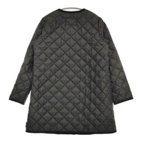 Traditional Weatherwear ARKLEY MID EX LEE キルティングノーカラーコート ブラック レディース トラディショナルウェザーウェア【中古】5-0920T♪