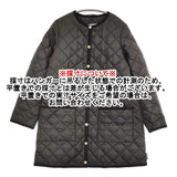 Traditional Weatherwear ARKLEY MID EX LEE キルティングノーカラーコート ブラック レディース トラディショナルウェザーウェア【中古】5-0920T♪