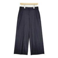 23区 ウール センタープレススラックス パンツ ネイビー レディース 23区【中古】5-0917T∞