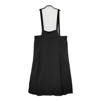 antiqua PK-00323 大人サロペット スカート サロペット ブラック レディース アンティカ【中古】5-0701G△