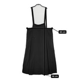 antiqua PK-00323 大人サロペット スカート サロペット ブラック レディース アンティカ【中古】5-0701G△