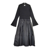 LANVIN en Bleu ドッキング ワンピース ブラック レディース ランバンオンブルー【中古】5-0917T∞