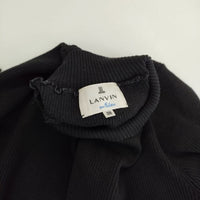 LANVIN en Bleu ドッキング ワンピース ブラック レディース ランバンオンブルー【中古】5-0917T∞