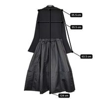 LANVIN en Bleu ドッキング ワンピース ブラック レディース ランバンオンブルー【中古】5-0917T∞