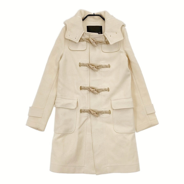 Mackintosh ウール 英国製 NO.DZ サイズ34 ダッフルコート アイボリー レディース マッキントッシュ【中古】5-1007A◆