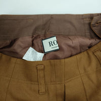 ROPE' GWS-29510-B ウール センタープレススラックス パンツ ブラウン レディース ロペ【中古】5-0917T∞