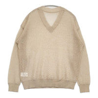Deuxieme Classe Sheer V/N Mohair Knit 定価37400円 モヘア混 セーター ニット 23AW ベージュ レディース ドゥーズィエムクラス【中古】5-0920T♪