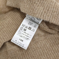 Deuxieme Classe Sheer V/N Mohair Knit 定価37400円 モヘア混 セーター ニット 23AW ベージュ レディース ドゥーズィエムクラス【中古】5-0920T♪