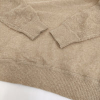 Deuxieme Classe Sheer V/N Mohair Knit 定価37400円 モヘア混 セーター ニット 23AW ベージュ レディース ドゥーズィエムクラス【中古】5-0920T♪