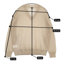 Deuxieme Classe Sheer V/N Mohair Knit 定価37400円 モヘア混 セーター ニット 23AW ベージュ レディース ドゥーズィエムクラス【中古】5-0920T♪