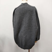 SLOBE IENA ファインウールプルオーバー 21080912294040 セーター ニット グレー レディース スローブイエナ【中古】5-0920T♪
