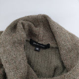 pas de calais ロールネック アルパカニット ai-2010 2097-200 セーター ニット カーキ レディース パドカレ【中古】5-0913T∞