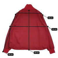 BRU NA BOINNE 新品 バルカンチェックジャンパー S 定価52800円 5522 ブルゾン レッド ネイビー レディース ブルーナボイン【中古】5-0912T♪