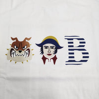 BRU NA BOINNE 新品 BNB-T サイズXL 8S263 定価13200円 半袖Ｔシャツ カットソー ホワイト メンズ ブルーナボイン【中古】5-0405S♪