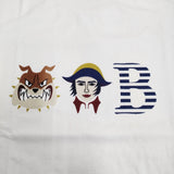 BRU NA BOINNE 新品 BNB-T サイズXL 8S263 定価13200円 半袖Ｔシャツ カットソー ホワイト メンズ ブルーナボイン【中古】5-0405S♪