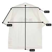 BRU NA BOINNE 新品 BNB-T サイズXL 8S263 定価13200円 半袖Ｔシャツ カットソー ホワイト メンズ ブルーナボイン【中古】5-0405S♪