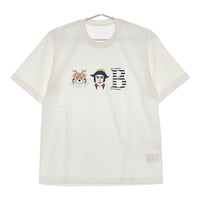 BRU NA BOINNE 新品 BNB-T サイズM 8S263 定価13200円 半袖Ｔシャツ カットソー ホワイト メンズ ブルーナボイン【中古】5-0405S♪