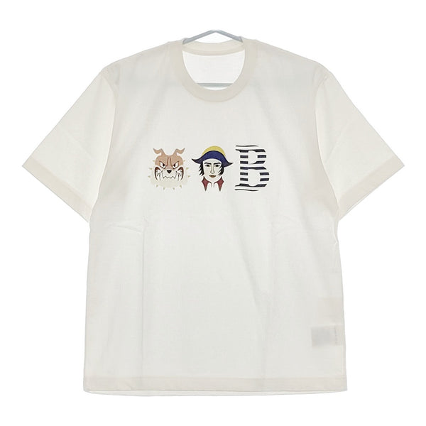 BRU NA BOINNE 新品 BNB-T サイズM 8S263 定価13200円 半袖Ｔシャツ カットソー ホワイト メンズ ブルーナボイン【中古】5-0405S♪