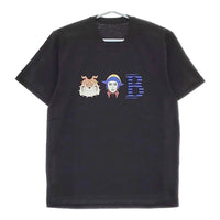 BRU NA BOINNE 新品 BNB-T サイズM 8S263 定価13200円 半袖Ｔシャツ カットソー ブラック メンズ ブルーナボイン【中古】5-0405S♪
