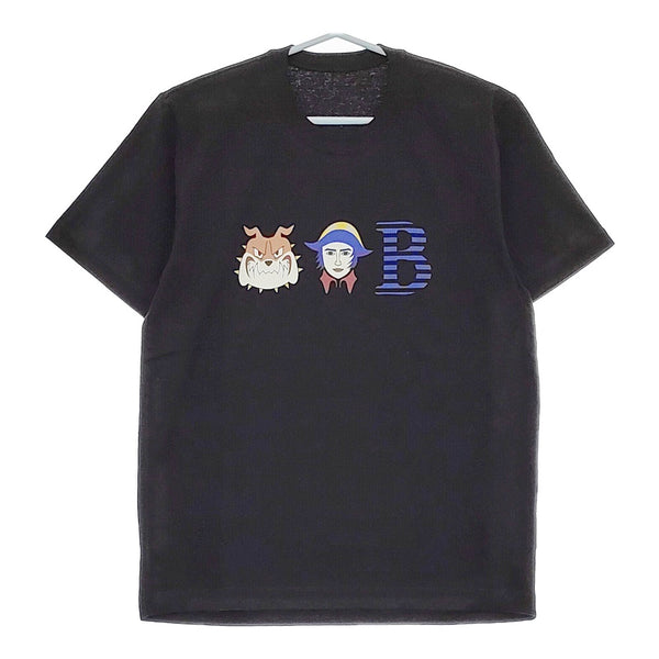 BRU NA BOINNE 新品 BNB-T サイズM 8S263 定価13200円 半袖Ｔシャツ カットソー ブラック メンズ ブルーナボイン【中古】5-0405S♪