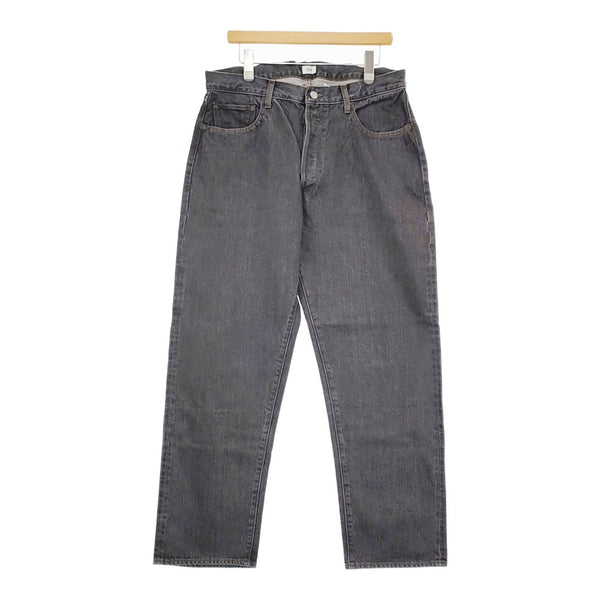 CIOTA 新品 グレースビンコットン13.5ozストレートデニム 35 NPTM-1STB-MGR 定価29700円 デニムパンツ グレー メンズ シオタ【中古】5-0405G♪