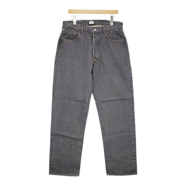 CIOTA 新品 グレースビンコットン13.5ozストレートデニム 34 NPTM-1STB-MGR 定価29700円 デニムパンツ グレー メンズ シオタ【中古】5-0405G♪