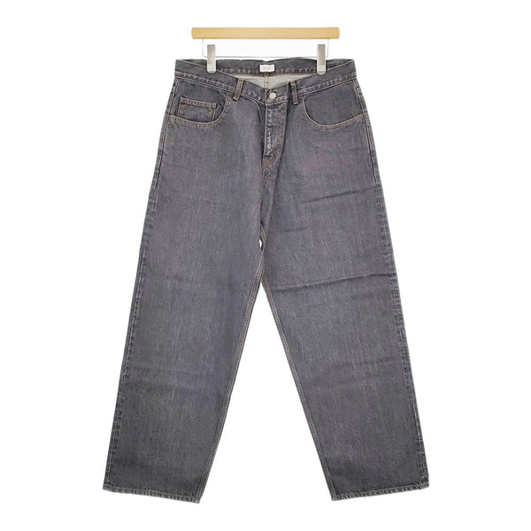 CIOTA 新品 インディゴスビンコットン13.5oz バギーデニム 34 NPTM-11BG-MGR 定価29700円 デニムパンツ グレー メンズ シオタ【中古】5-0405G♪