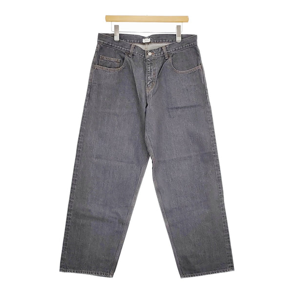 CIOTA 新品 インディゴスビンコットン13.5oz バギーデニム 33 NPTM-11BG-MGR 定価29700円 デニムパンツ グレー メンズ シオタ【中古】5-0405G♪