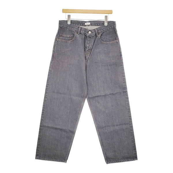 CIOTA 新品 インディゴスビンコットン13.5oz バギーデニム 31 NPTM-11BG-MGR 定価29700円 デニムパンツ グレー メンズ シオタ【中古】5-0405G♪