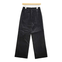 ironari 新品 シェルパンツ サイズ0 I-23262 定価25300円 ベルベット イージー パンツ ブラック レディース イロナリ【中古】5-0912T♪