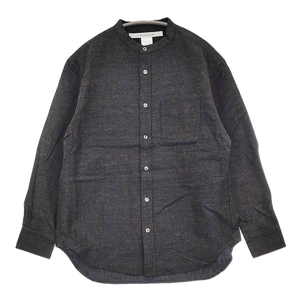 EEL 新品 ATELIER SHIRT サイズXS 定価24750円 E-24463 ウールコットン 長袖シャツ チャコールグレー レディース イール【中古】5-0912T♪