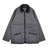 LAVENHAM 新品 DENHAM MENS 20 サイズXL 定価55000円 SLJ9003 キルティングジャケット ブラック メンズ ラベンハム【中古】5-0912T♪