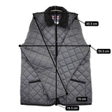 LAVENHAM 新品 DENHAM MENS 20 サイズXL 定価55000円 SLJ9003 キルティングジャケット ブラック メンズ ラベンハム【中古】5-0912T♪