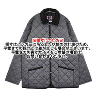 LAVENHAM 新品 DENHAM MENS 20 サイズXL 定価55000円 SLJ9003 キルティングジャケット ブラック メンズ ラベンハム【中古】5-0912T♪