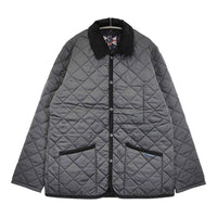 LAVENHAM 新品 DENHAM MENS 20 サイズS 定価55000円 SLJ9003 キルティングジャケット ブラック メンズ ラベンハム【中古】5-0912T♪